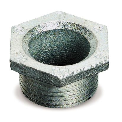 T&B® CHASE® 842-TB Conduit Nipple, 1/2 in, For Use With Rigid and IMC Conduit, Steel, Electroplated Zinc